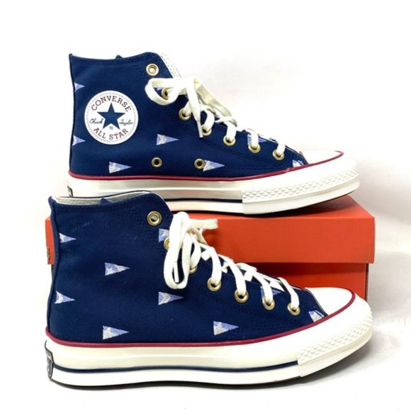 Converse Chuck 70 Shoes For Men Skate Canvas Navy High Top Sneakers A04965C - Picture 4 of 10